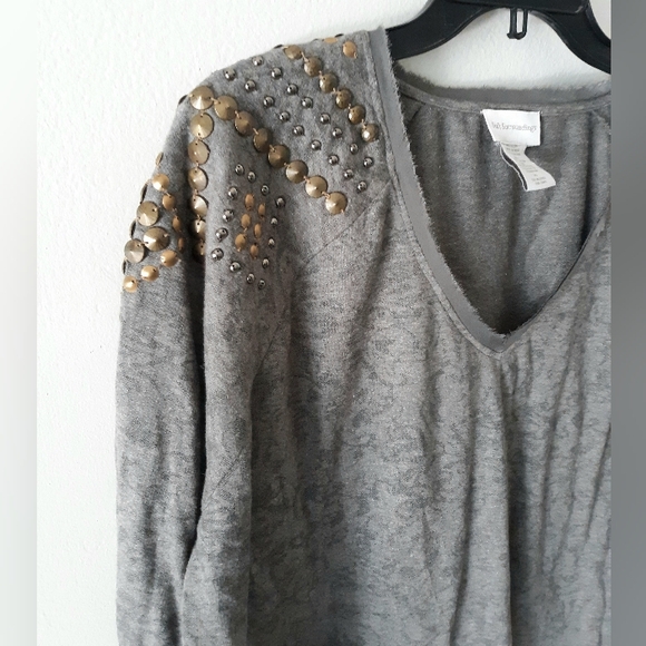 Soft Surroundings Studded Top - Picture 2 of 4